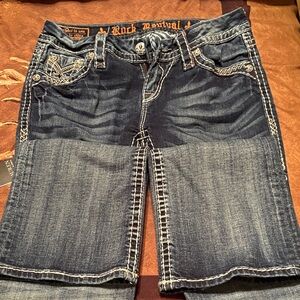 Rock Revival Women's Dark Blue Boot Cut Jeans